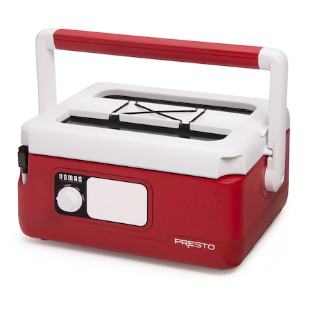National Presto Presto Nomad 6 qt Red Plastic Slow Cooker 06011